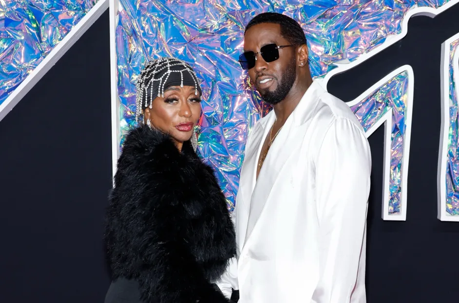 Janice Combs and Diddy