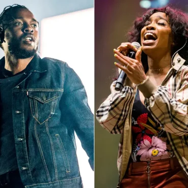 Kendrick Lamar and SZA